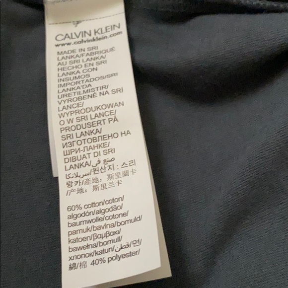 🌿Sale🌿 Calvin Klein PRISMATIC LOGO CREWNECK Men’s Size S T-SHIRT NP22690-969 - Picture 8 of 11